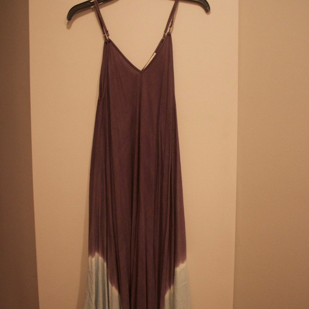 American Threads Tyedye/ombre Maxi Dress